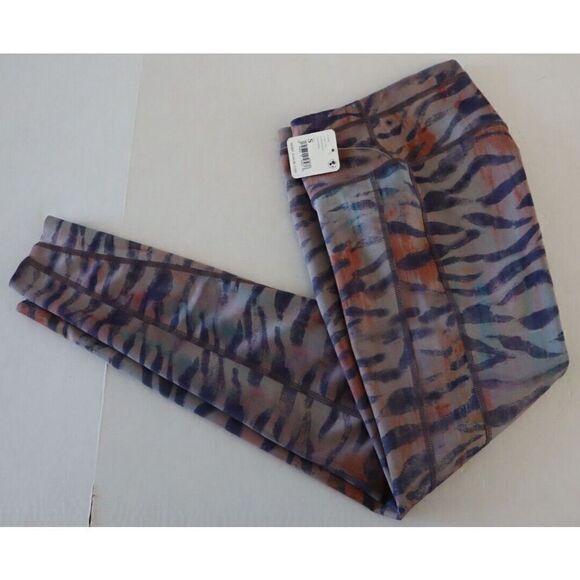 Free People Movement Women's Sz S Tiger Combo Reversible Leggings $118 - Picture 11 of 14